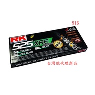 RK 525 Gold Black XRE 120L Oil Seal Chain 916
