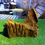 Cengal Mas Solid Wood Slab For Indoor & Outdoor Home Decor, Garden Or Fish Aquarium