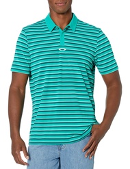 Oakley Men's Striped Piquet Polo