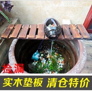 [48H Shipping] Solid Wood Carbonized Succulent Green Plant Fish Tank Mat Flower Stand Outdoor Corrid