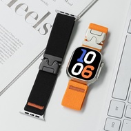 Suitable for apple Watch S10 Nylon Elastic Strap apple watch9/8/7 Ultra Parachute Buckle Wristband