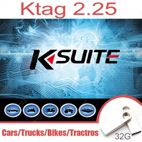 Hot ktag V2.25 Software work with K-T-A-G V7.020 EU Online Version ECU Program Tool read and write F