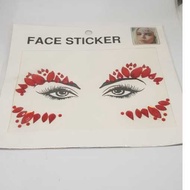 3D PAINTING STICKER RHINESTONES 3D FACE STICKER/3D FACE STICKER