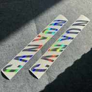 < STOCK > canyon Silkworm Chrysalis Mountain Road Bike Bicycle Frame Sticker Sticker Decal Coverage 