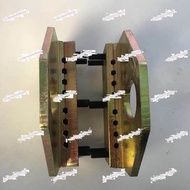 6 Slots 8 Slot Elevator Rope Clamp For Steel Wire Rope Clamping Device Lifter Ansons Elevator Spare 