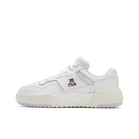 Maison Kitsune x FILA CAMPUS Abrasion Resistant Low top Skateboard Shoes Women's Snow F12W522220FWN