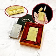 HỘP QUẸT BẬT LỬA DUPONT 2 CHẾ ĐỘ GA ĐÁ VÂN SỌC 2 MÀU SUPONSHOP