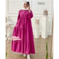 Gamis crle / Kirania Dress / Gamis Midi / Baju muslim / Pakaian wanita