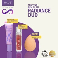 HAUS Liquid Foundation + Popsy Lipmatte