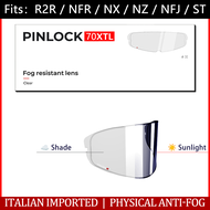 KYT อุปกรณ์หมวกกันน็อก Pinlock 70เลนส์กันฝ้าการเปลี่ยนแปลงสำหรับ NFJNFRNX-RaceNZ-RaceR2RTT Revo  Con