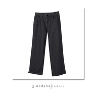 giordano ladies Denim Straight Cut Pants