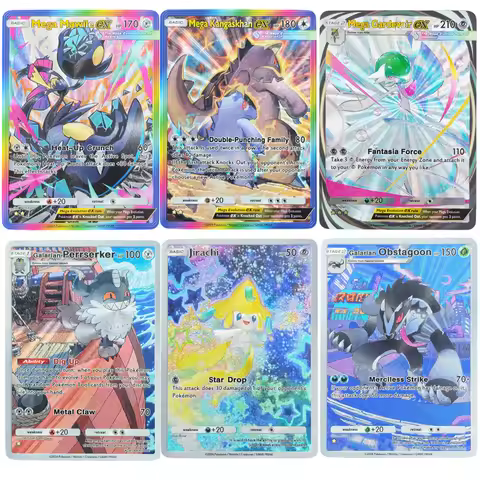 Pokemon TCG Pocket Card B2 Fantastical Parade Mega Kangaskhan Gardevoir Mawile EX Minun APP Game Car