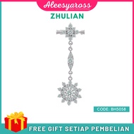 [BH5058] Brooch Zhulian BERJUNTAI Rhodium Plated Pin Tudung Zhulian Pin Zhulian original Brooch Zhul