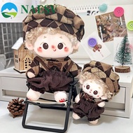 NAESV 10/20cm Cotton Doll Clothes, Lamb Sweater Scarf 10cm Cotton Doll's Clothes, Doll  Outfit Mini 