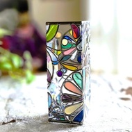 受注スクエアガラス花瓶　心音Nippon