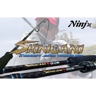 NINJA SHINIGAMI 1 PIECE HOLLOW BLANK SPINNING &amp; BC JIGGING ROD