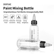 PLASTIC BOTTLE FOR HIGH QUALITY PAINT AND NAME LABEL DSPIAE MS-B75