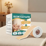 Silicone Scar Tape 4x150cm | C-Section & Burn Scar Patch | Reusable Body Care & Scar Cover Sheets