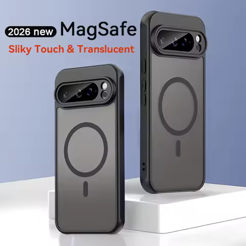Magnetic Luxury Armor Shockproof Case For Pixel 10 Pro XL 10A PIXEL9 Pixel9Pro XL 9A Magsafe Wireles
