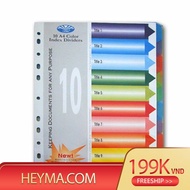 Share 10-color plastic files