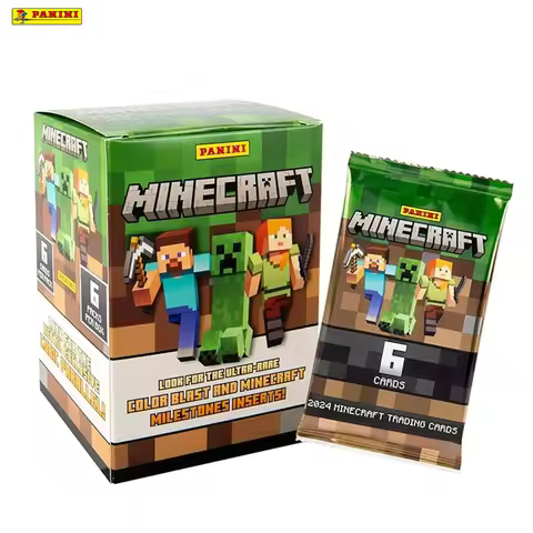 Panini Minecraft Blaster Box Official Trading Cards 36 Cards Per Box Foil Parallels Rare Inserts Col