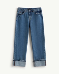 Quần Denim Nam Lật Lai Form Straight - Routine 10S25DPA017