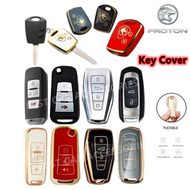 NEW Premium TPU Car Key Cover Proton X50 X70 Sarung Kunci Accesories Aksesori Keychain Leather Strap Remote Cover