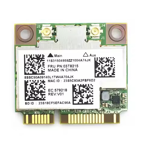 Wireless Adapter Card for Broadcom BCM94352HMB 03T8215 802.11/ac 867Mbps WLAN bluetooth BT 4.0 card 