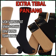 Sarung Kaki Tebal Anti-Slip Stoking Mulimah Sarung Kaki Tebal Anti-Slip Wanita Stokin Muslimah Aurat