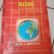 BUKU Atlas Indonesia Dunia & Budayanya