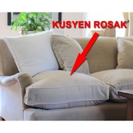 Span gray 5 inches 74cm x 62cm x 5 inches