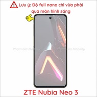Pass Nubia Neo 3 Tempered Glass