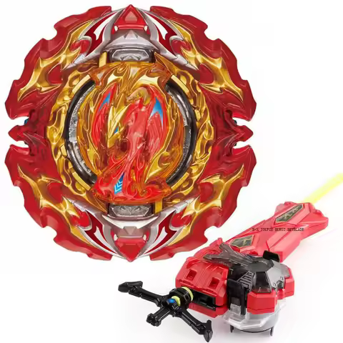 B-X TOUPIE BURST BEYBLADE blast jinnius Burst DB B-191 Overdrive Starter Set new Launcher