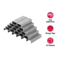 DELI STAPLES REFILL NO.10/NO. 3 (24/6) SMALL STAPLER REFILL LARGE SHARP ANTI-RUST OFFICE SCHOOL COLL