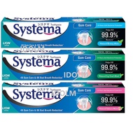 [ Bundle of 2 ] Systema Gum Care Sakura Mint Breeze Mint Icy Cool Mint Whitening Toothpaste 160g