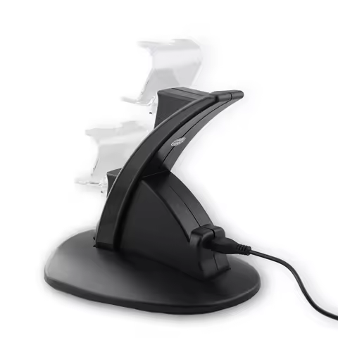 Dual Controller Charger USB Fast Charging Stand Charger Dock for PlayStation 4 Controller