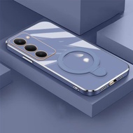 Soft Case Xiaomi Redmi 15 4G 5G Silicone Case Holder Wireless Plating Mobile Phone SupportRing