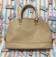 Preloved Tas Coach Original Gold