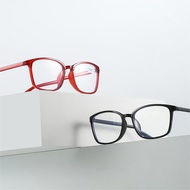 191 1pc TR Squared Frame Blue Light Blocking Presbyopia Unisex Men Women Corrective Eyeglasses FDA 1