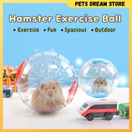 Hamster Exercise ball UPGRADED hamster wheel Hamster rolling ball clear with stand Hamster running ball crystall ball