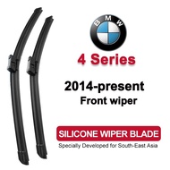 Car Wiper Blade for BMW 4 Series 2014-present (F32/F33/F36/G22/G23) front silicone windshield wiper 