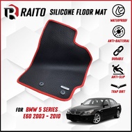 RAITO MAT BMW 5 Series E60 2003 - 2010 Car Floor Mat Carpet Customised Car Mat Kereta Carpet