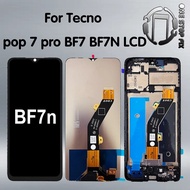 For Tecno Pop 7 Pop7 BF6 BF7 LCD Display Touch Screen Digitizer Panel Assembly Replacement