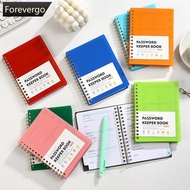 FOREVERGO A6 Password Keeper Notebook With Alphabetical Tabs Internet Login Account Organizer For Pa