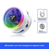 Flydigi อ่างความร้อนแม่เหล็ก B8xเคสระบายความร้อนดูดอากาศแผงระบายความร้อนโทรศัพท์กีฬาไฟฟ้าอุปกรณ์การท