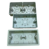 DIY.Tools PVC 3X3 SURFACE TYPE NUT BOX {MORE SOLID) ELECTRICAL BASE(PLUG/SUIS SOCKET COVER) SWITCH K