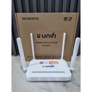 SKYWORTH Combo Box AX3000 GN630V Wi-Fi EasyMesh