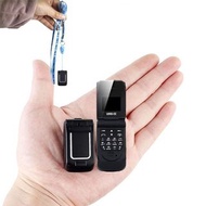 Mini J9 Flip cell Phone 0.66 Smallest Mobile Phone Wireless Bluetooth Dialer FM Magic Vo