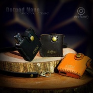 Top dotpod nano sleeve case free lanyard leather sleeve lanyard nightowl