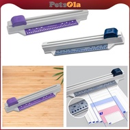 [PETSOLA] 30 Hole Poucher A4 Paper Puncher for DIY Projects Handheld Desktop Tool